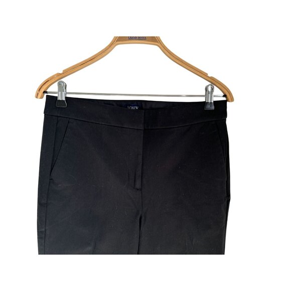 NWT!  J.Crew Kelsey flare pant black cotton blend Size 8 - Picture 4 of 9